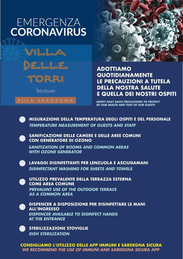 Villa Delle Torri Pula Luaran gambar